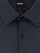 Boss Hank jersey shirt - Blu Scuro