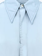 Bottega Veneta Parachute viscose and silk blend shirt - Bluegravel