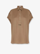 Brunello Cucinelli Silk blend shirt - Pralines