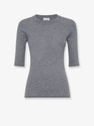 Brunello Cucinelli Cashmere and viscose blend lurex sweater - Ciottolo