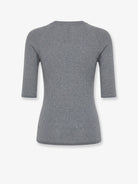 Brunello Cucinelli Cashmere and viscose blend lurex sweater - Ciottolo