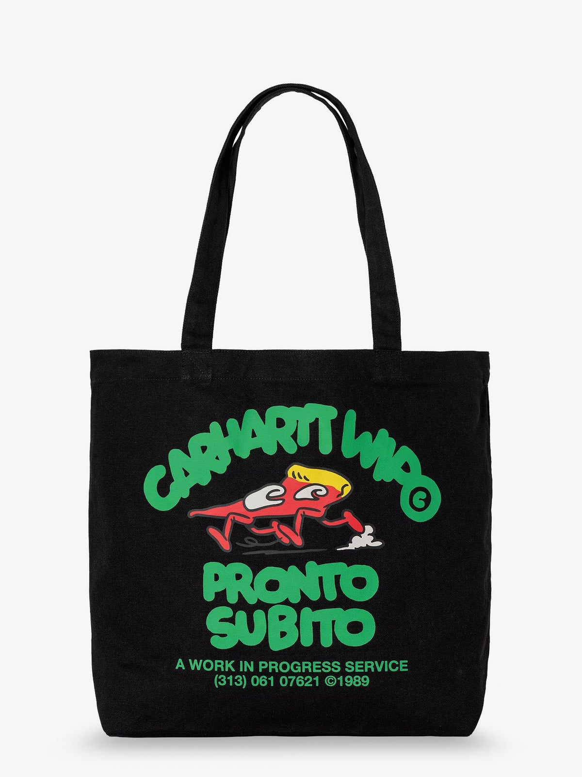 Carhartt WIP Canvas Graphic Tote bag - Nera