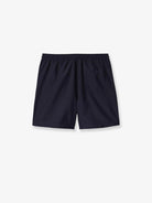 Carhartt WIP Nylon swim trunks with contrasting embroidered logo - Darknavygold