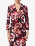 Dolce & Gabbana Cady blazer with peonie flower print - Multicolore
