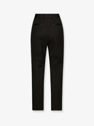 Dolce & Gabbana Tuxedo virgin wool and silk trousers - Nero