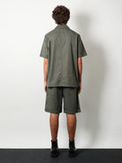 Dolce & Gabbana Cotton shirt with Logo patch - Grigio Scuro 4