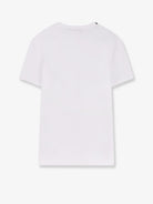 Dolce & Gabbana Cotton t-shirt with iconic logo patch - Bianco Ottico