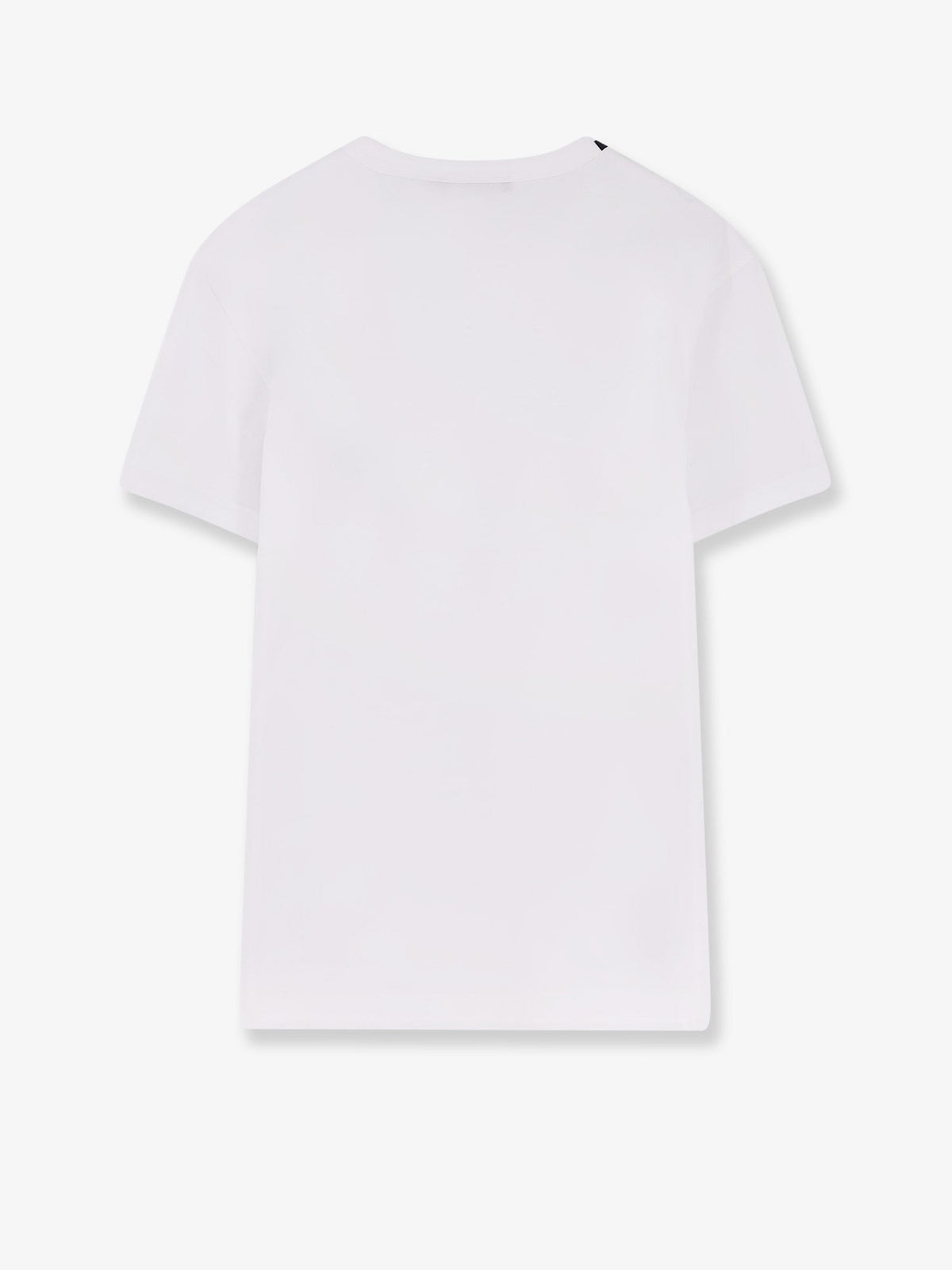 Dolce & Gabbana Cotton t-shirt with iconic logo patch - Bianco Ottico