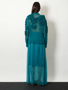 Dries Van Noten Chowsa viscose shirt - Petrol