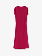 Dries Van Noten Diria silk dress - Fuchsia