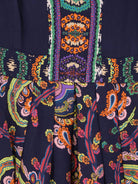 Etro Multicolor viscose long dress - Multicolore