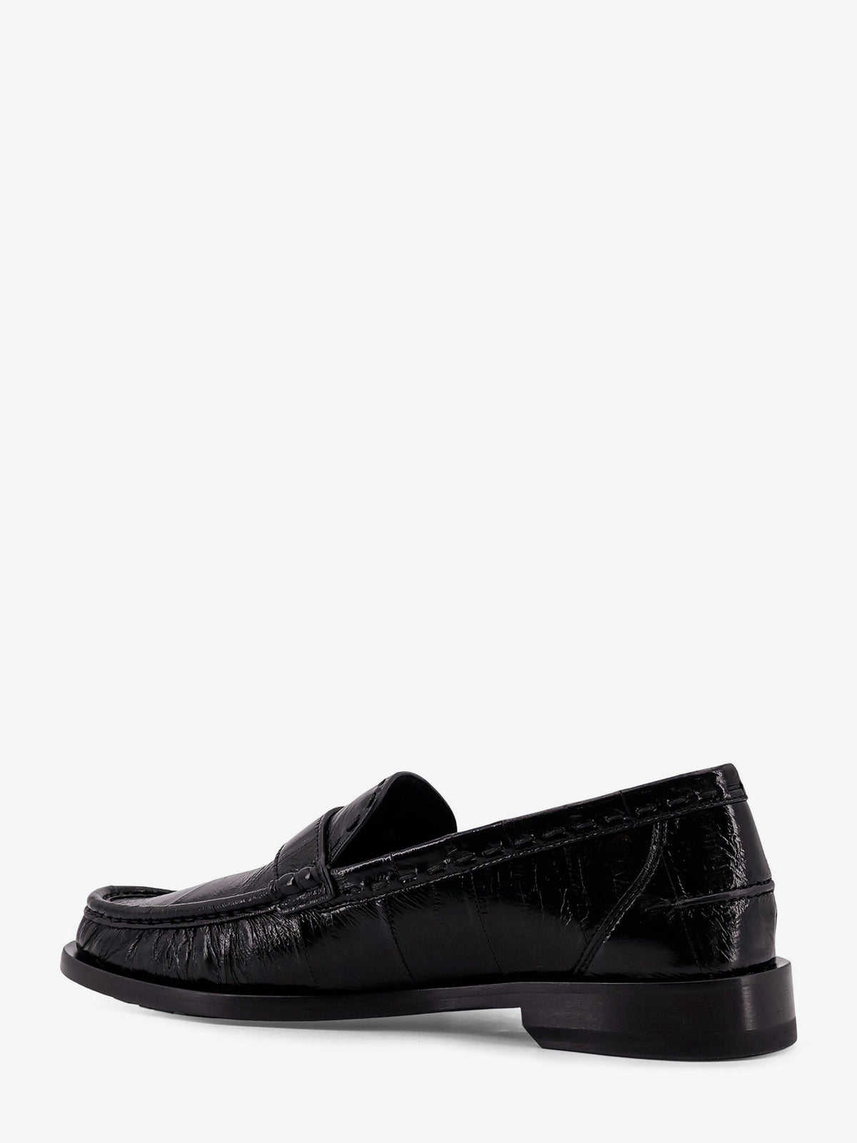 Fendi Missina leather loafers - Nero