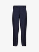 Fendi Virgin wool trousers - Dark Blu