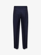 Fendi Virgin wool trousers - Dark Blu