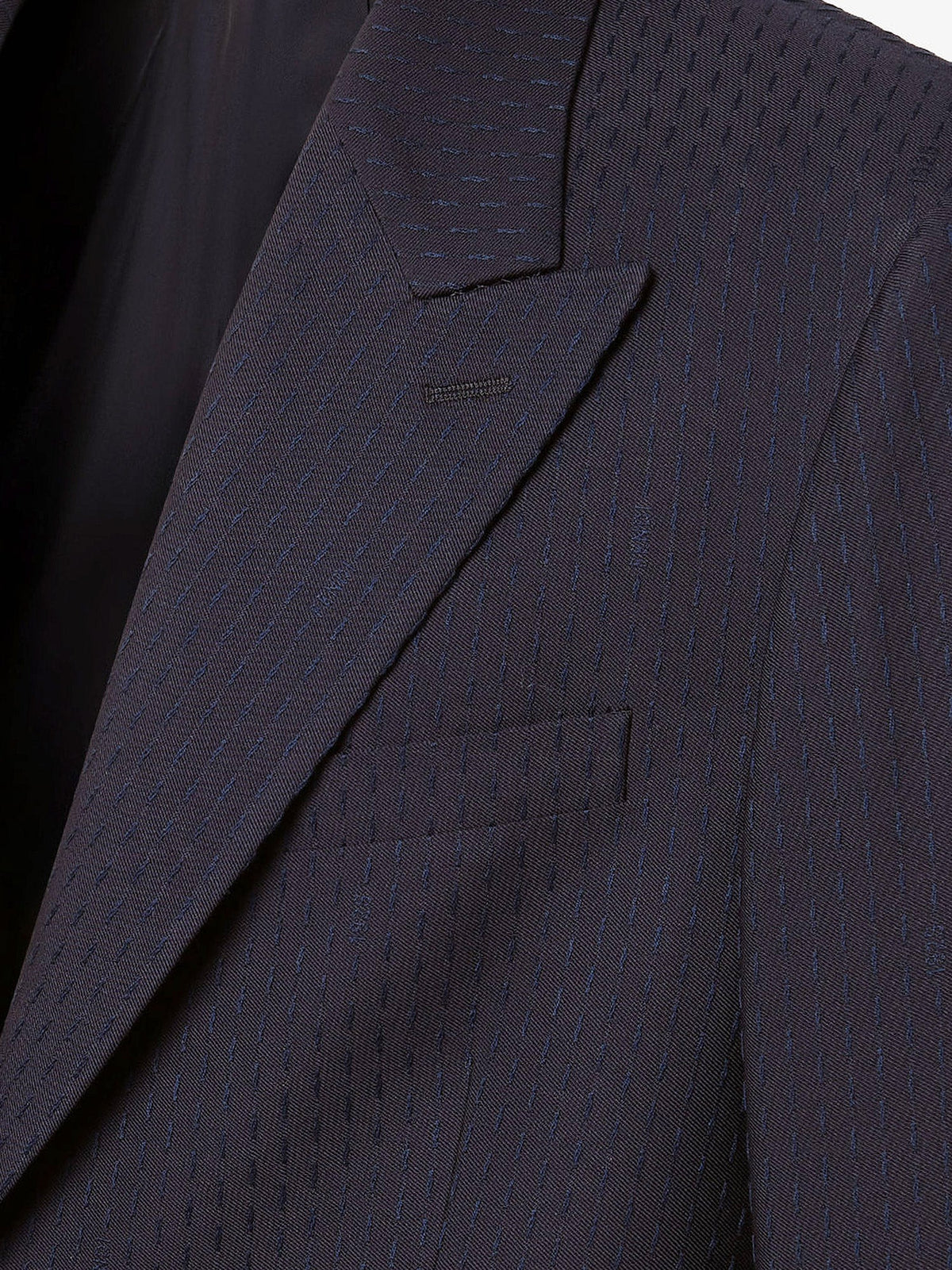 Fendi Formal wool and cotton blazer - Abisso
