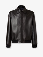 Fendi Leather Jacket - Black