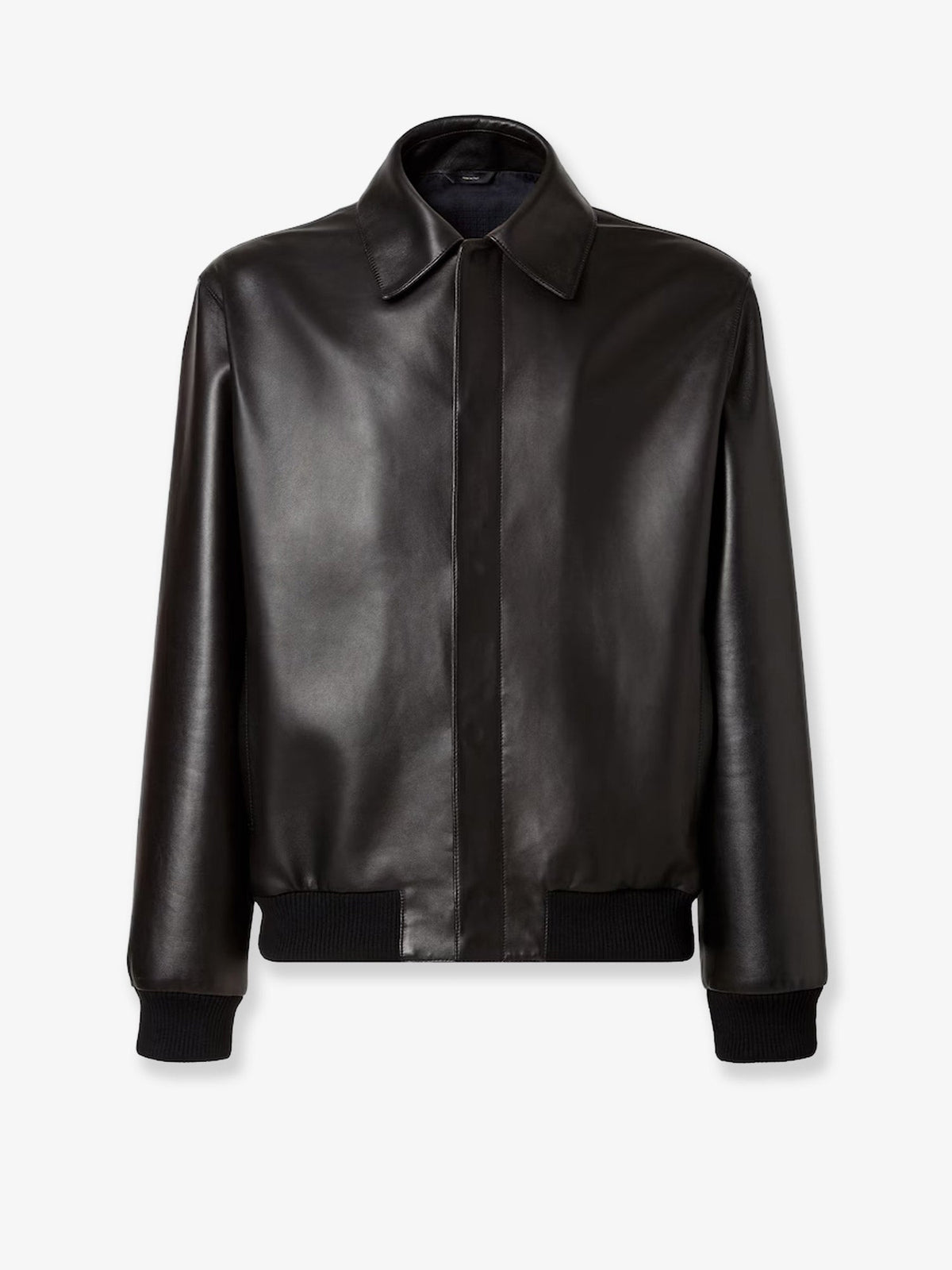 Fendi Leather Jacket - Black