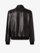 Fendi Leather Jacket - Black