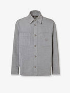 Fendi Jacket Denim Stone Bleached - Grey