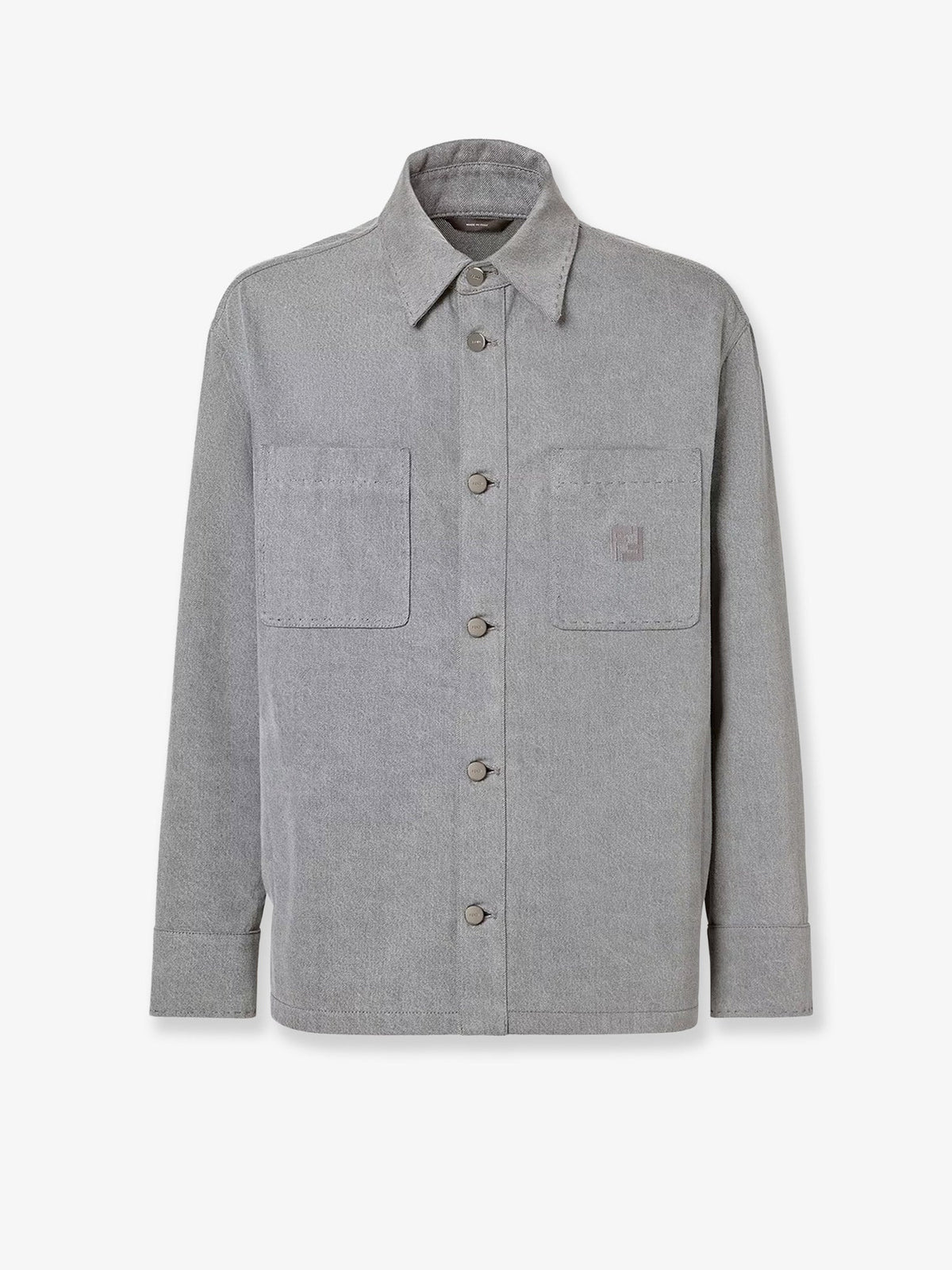 Fendi Jacket Denim Stone Bleached - Grey