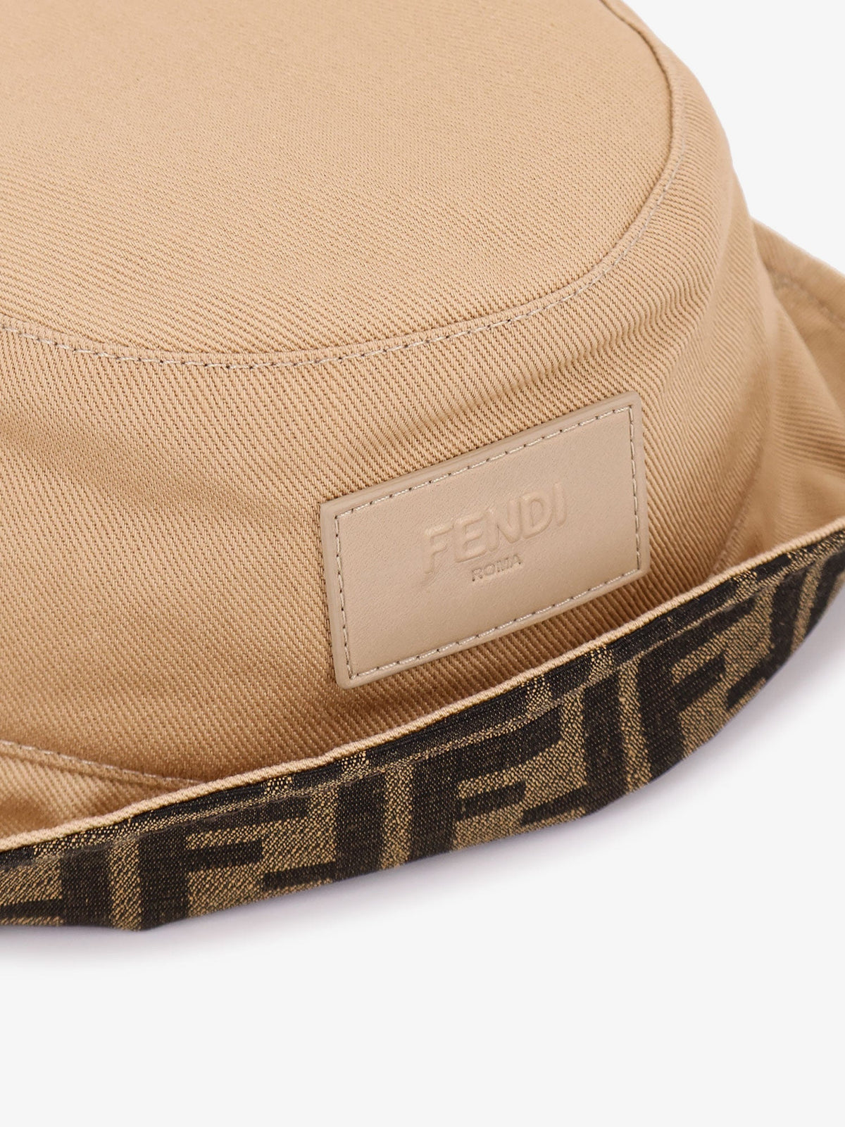Fendi Cotton Bucket hat - S.+Tartan Multicolor
