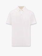Givenchy Piqué cotton polo shirt with 4g embroidery - Bianco