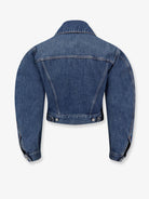 Givenchy Denim Jacket with Logo embroidery - Medium Blue