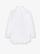 Givenchy Backless cotton shirt - White