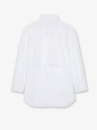 Givenchy Backless cotton shirt - White