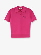 Givenchy Wool and cashmere polo shirt - Fuchsia