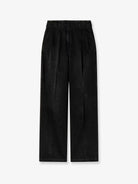 Golden Goose Deluxe Brand Flavia stone-washed cotton trousers - Black