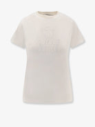Golden Goose Deluxe Brand Olivia viscose blend t-shirt - Artic Wolf