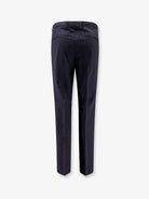 Gucci Gucci pinstripe wool trousers - Blue Grey