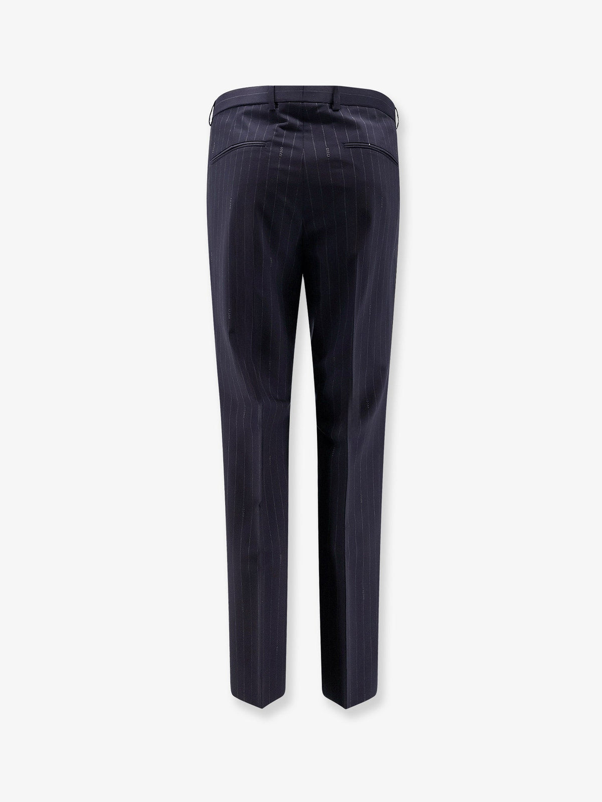 Gucci Gucci pinstripe wool trousers - Blue Grey