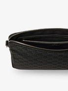 Gucci GG Emblem leather crossbody bag - Grey