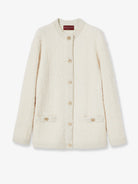 Gucci Wool and cotton blend cardigan - Ivory Silver Mc
