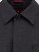 Gucci Wool Shirt/Jacket - Dark Grey Green Mc