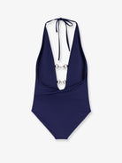 Gucci One-piece swimsuit with Horsebit details - Classic Blue