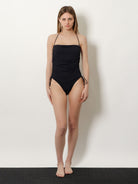 Gucci Stretch jersey one-piece swimsuit - Black
