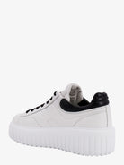 Hogan H-Stripes leather sneakers - Bianco
