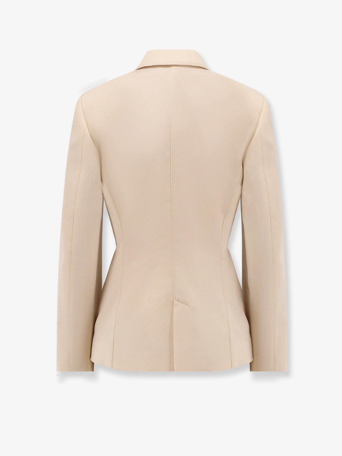 Lemaire Single-breasted wool and viscose blazer - Beige