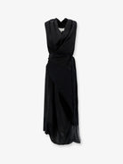 Maison Margiela Silk dress - Black
