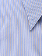 Maison Margiela Striped cotton shirt - Light Blue Grey