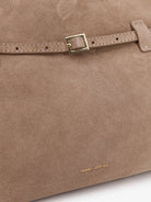 Manu Atelier Le Cambon 35 suede shoulder bag - Sughero