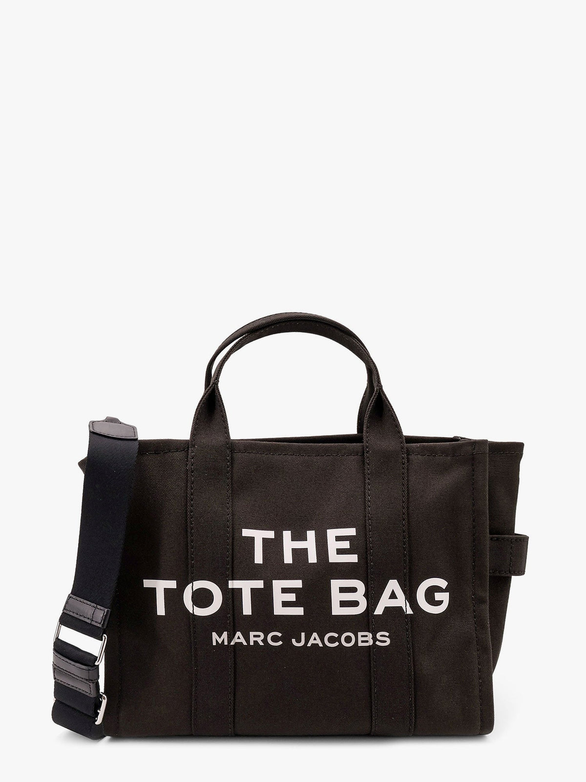 Marc Jacobs The medium tote canvas crossbody bag - Black