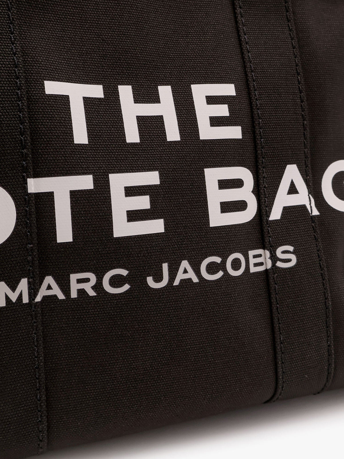 Marc Jacobs The medium tote canvas crossbody bag - Black