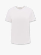 Max Mara Nerina cotton t-shirt with Max Mara embroidery - Bianco