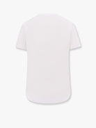 Max Mara Nerina cotton t-shirt with Max Mara embroidery - Bianco