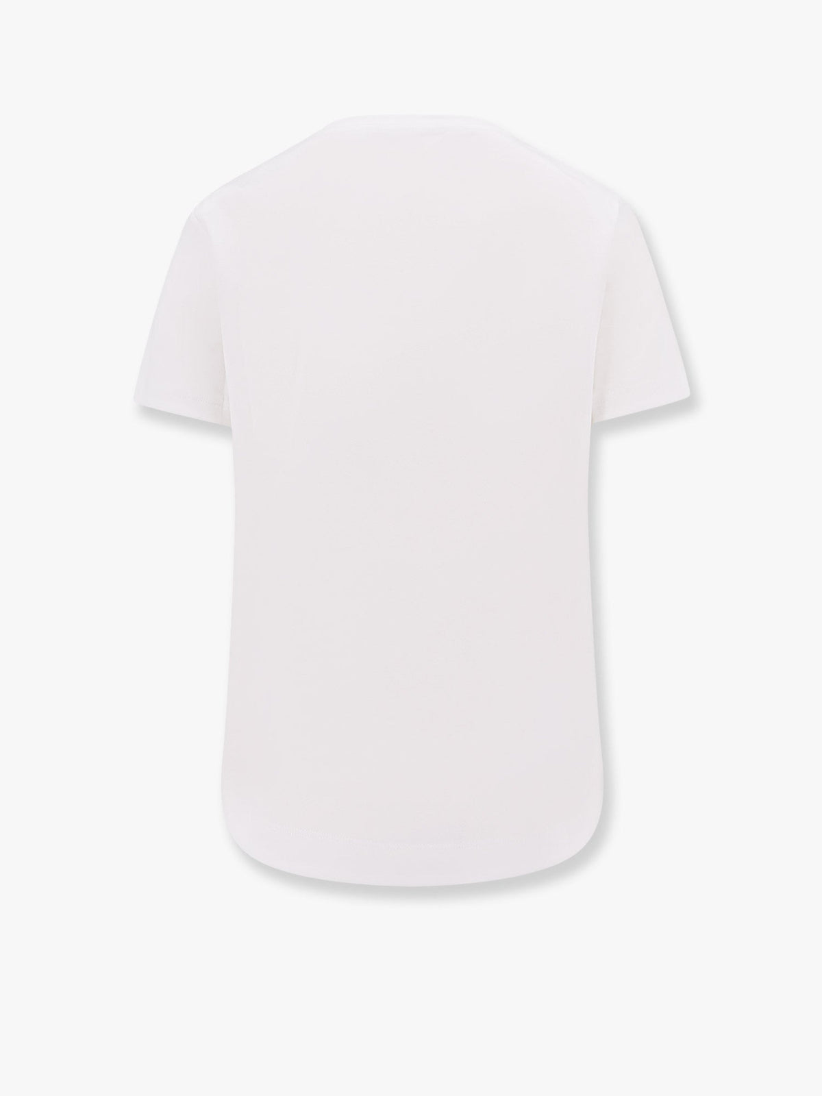 Max Mara Nerina cotton t-shirt with Max Mara embroidery - Bianco