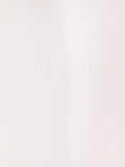 Max Mara Nerina cotton t-shirt with Max Mara embroidery - Bianco